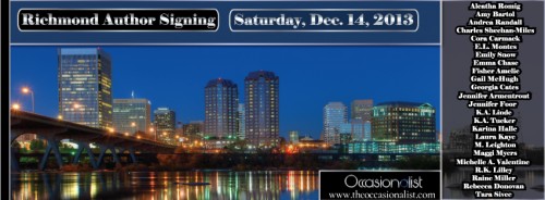 Richmond Author Signing Banner